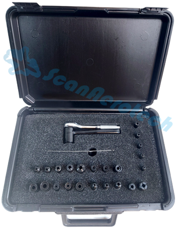 26 PIECES COMPLETE VISU-LOK/JO-BOLT HAND TOOL KIT